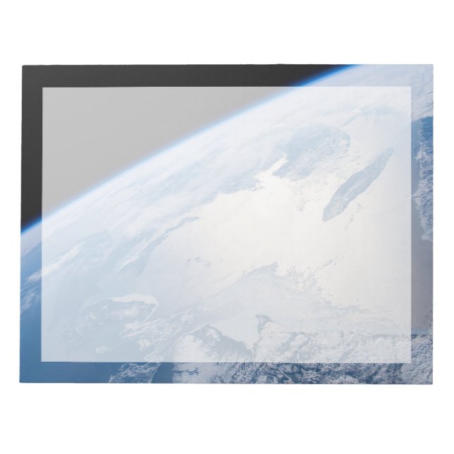 Sunglint Off The Gulf Of St. Lawrence In Canada. Notepad (Front)