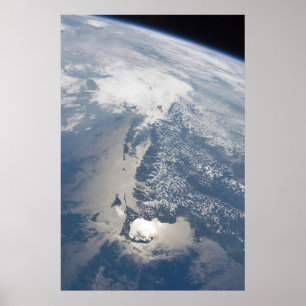 Sunglint On The Massachusetts Coastline. Poster