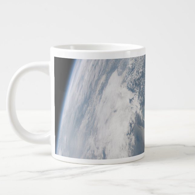 Sunglint On The Waters Of Earth. Large Coffee Mug (Left)