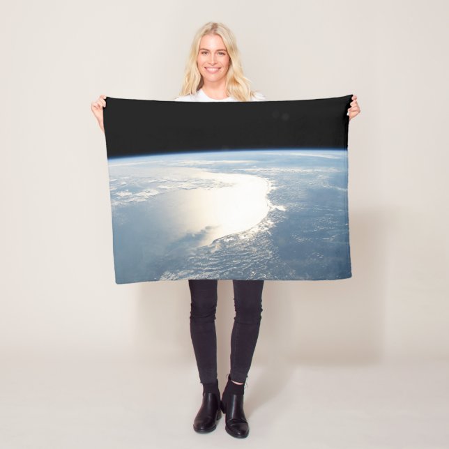 Sunglint Reflects Off The Gulf Of Mexico Fleece Blanket (In Situ)