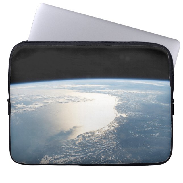 Sunglint Reflects Off The Gulf Of Mexico Laptop Sleeve (Front)