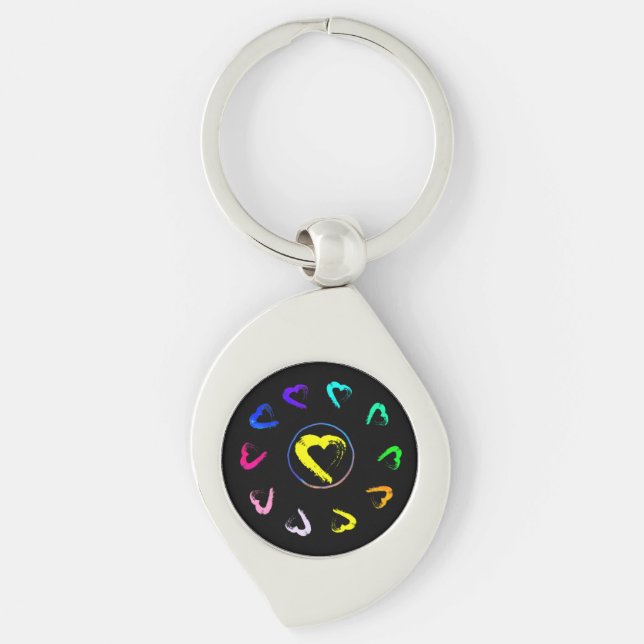 Sunheart Keychain (Front)
