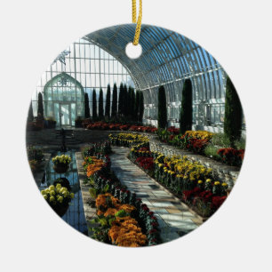 Sunken Garden Room, Como Conservatory, Minnesota Ceramic Ornament