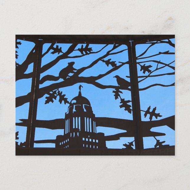 Sunken Gardens State Capital postcard 9 (Front)