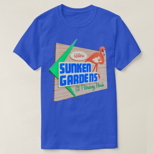 Sunken Gardens TShirt (Design Front)
