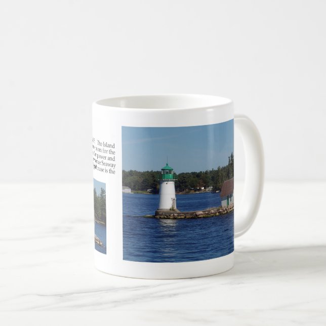 Sunken Rock Light mug (Front Right)