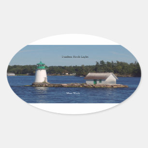 Sunken Rock Light sticker