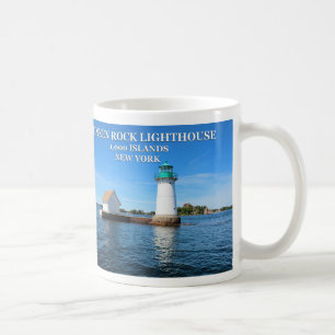 Sunken Rock Lighthouse, New York Coffee Mug