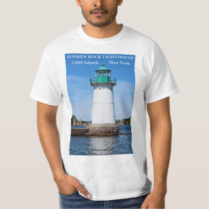 Sunken Rock Lighthouse, New York T-Shirt