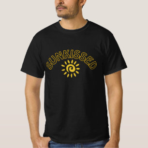 Sunkissed T Shirt  Design Summer Sea Beach Sunset 