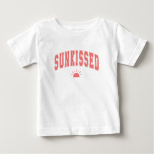 Sunkissed Varsity Summer Typography Baby T-Shirt