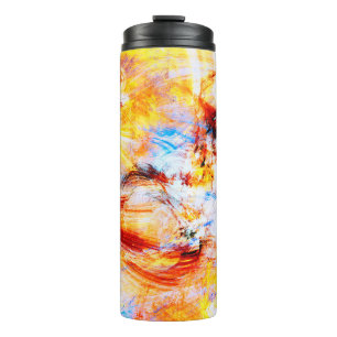 Sunlight. Abstract beautiful multicolor bright art Thermal Tumbler