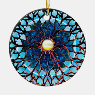 Sunlight After Storm Ceramic Ornament