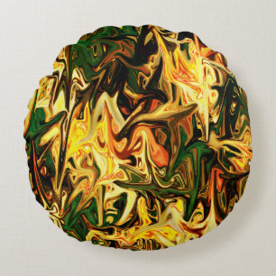 Sunlight Dance........ Round Cushion