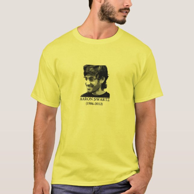 Sunlight Foundation -- Aaron Swartz T-Shirt (Front)