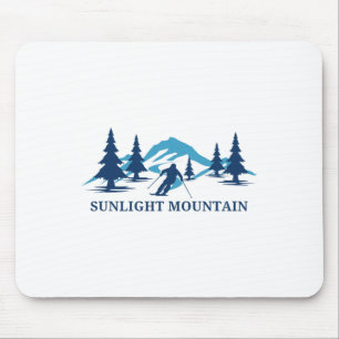 Sunlight Mountain Colorado Ski Resort Mountains Mouse Pad