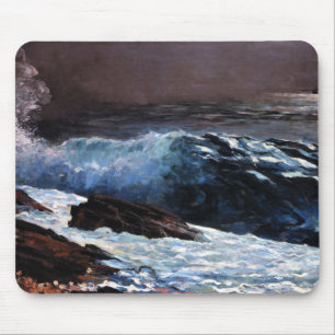 Sunlight on the Coast, fine art painting Mouse Pad