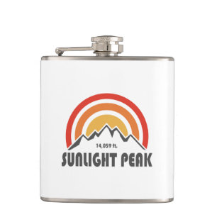 Sunlight Peak Hip Flask