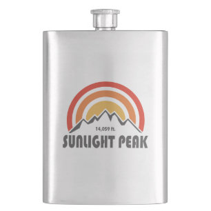 Sunlight Peak Hip Flask