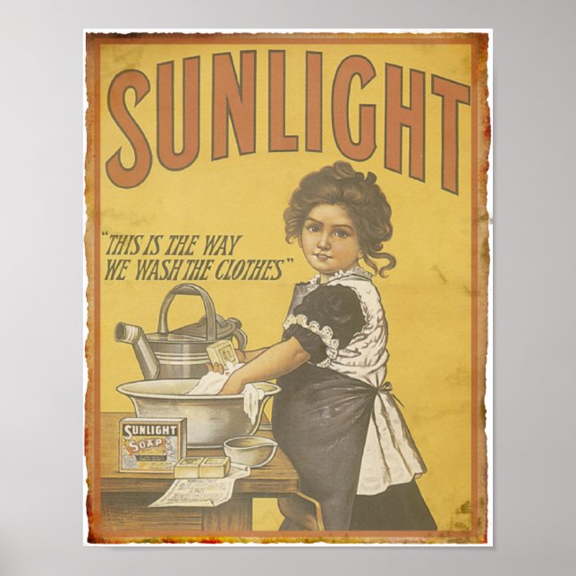Sunlight Soap - 1873 Poster (Front)