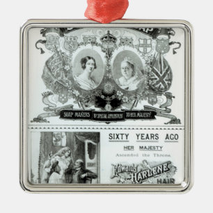 Sunlight Soap advertisement Metal Tree Decoration