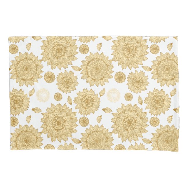 Sunlight Stillness II in White Pillowcase (Front)