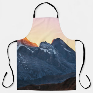 SUNLIGHT THROUGH ALP MOUNTAIN APRON