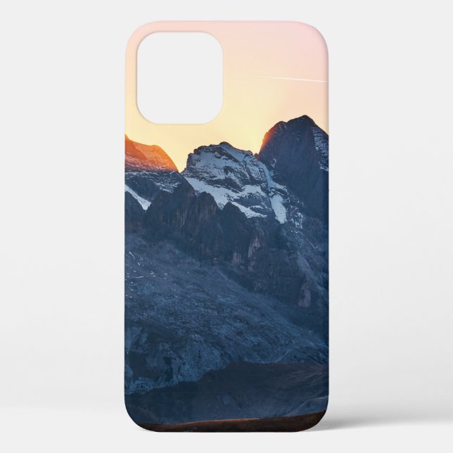 SUNLIGHT THROUGH ALP MOUNTAIN Case-Mate iPhone CASE (Back)