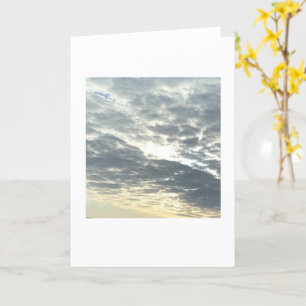Sunlight through the Clouds Card