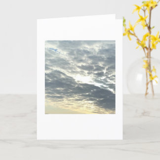 Sunlight through the Clouds Card