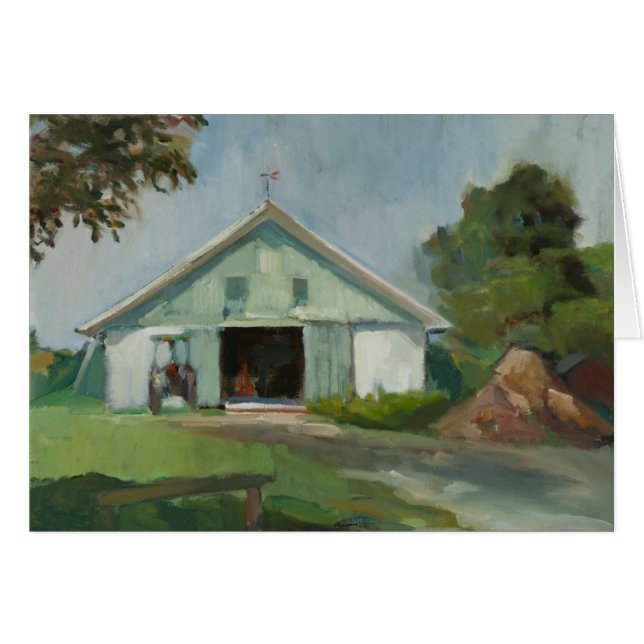Sunlit Barn (Front Horizontal)