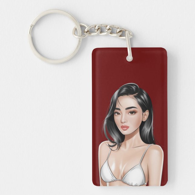 Sunlit Beauty Keychain (Front)