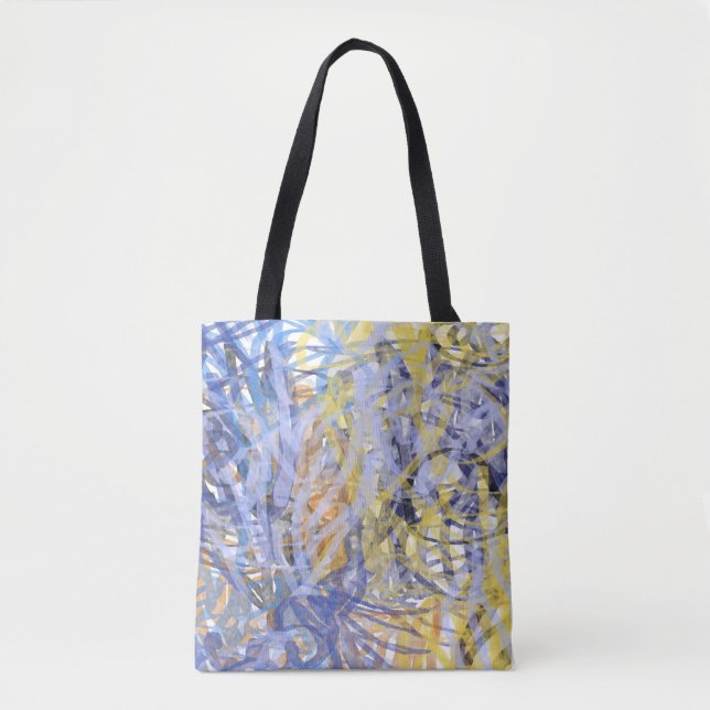 Sunlit Coral Reef Tote Bag (Front)