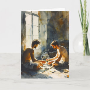 Sunlit Craft Room Collaboration Card