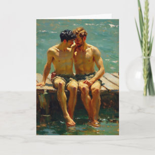 Sunlit Dock Intimacy Card