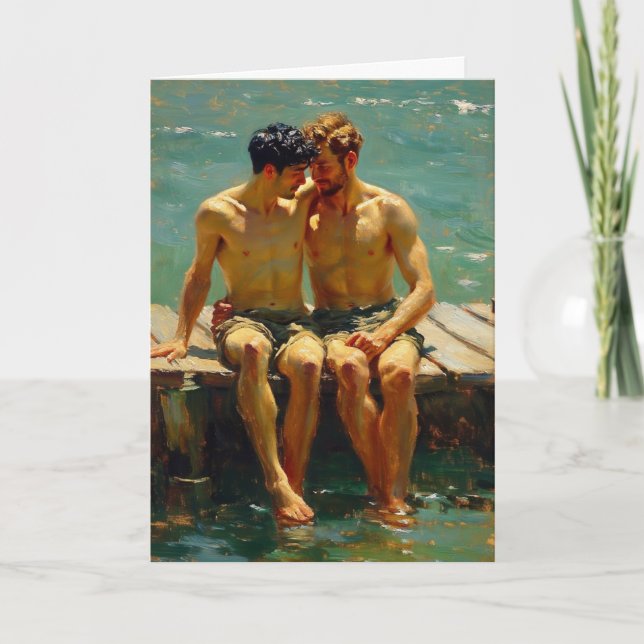 Sunlit Dock Intimacy Card (Front)