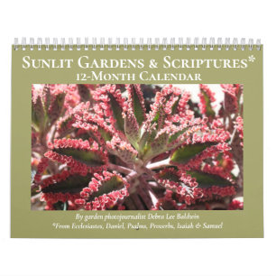 Sunlit Gardens & Scriptures Calendar