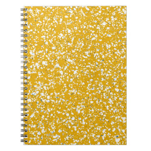 Sunlit Gold Marble Notebook