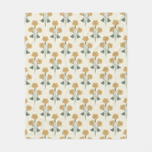Sunlit Golden Meadow Floral