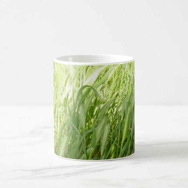 Sunlit Grass Coffee Mug (Center)