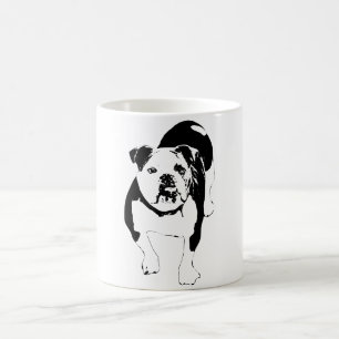 Sunlit Lines, Bulldog Tranquility Coffee Mug