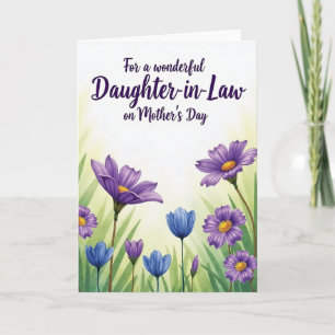 Sunlit Meadow Mothers Day Card