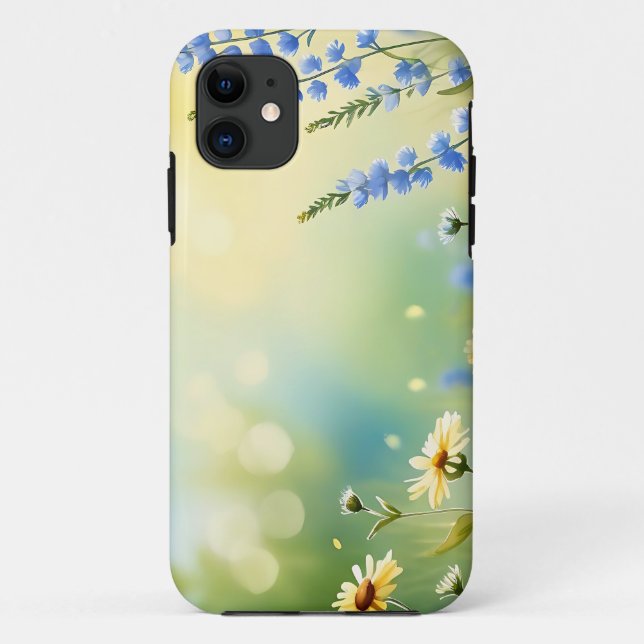 Sunlit Meadow Watercolor Case-Mate iPhone Case (Back)