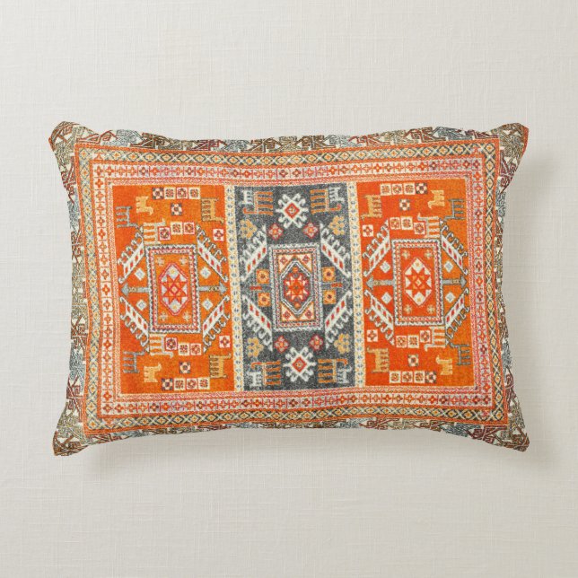 Sunlit Moroccan Weave Decorative Cushion (Front)