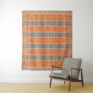 Sunlit Moroccan Weave Tapestry