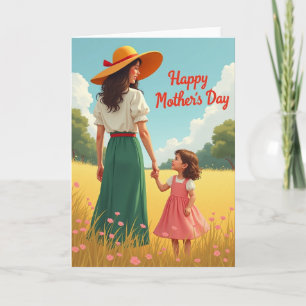 Sunlit Motherhood Moment Card
