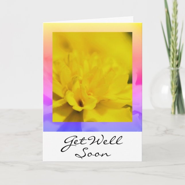 Sunlit Recovery - Get Well Soon Card (Front)