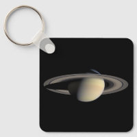 Sunlit Saturn Gas Giant Planet by Cassini