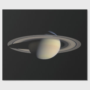 Sunlit Saturn Gas Giant Planet by Cassini Wrapping Paper