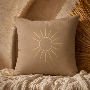 Sunlit Serenity Throw Pillow